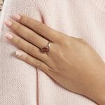 Bague Titziana Argent Blanc Ambre - Bagues solitaires Femme | Histoire d&rsquo;Or