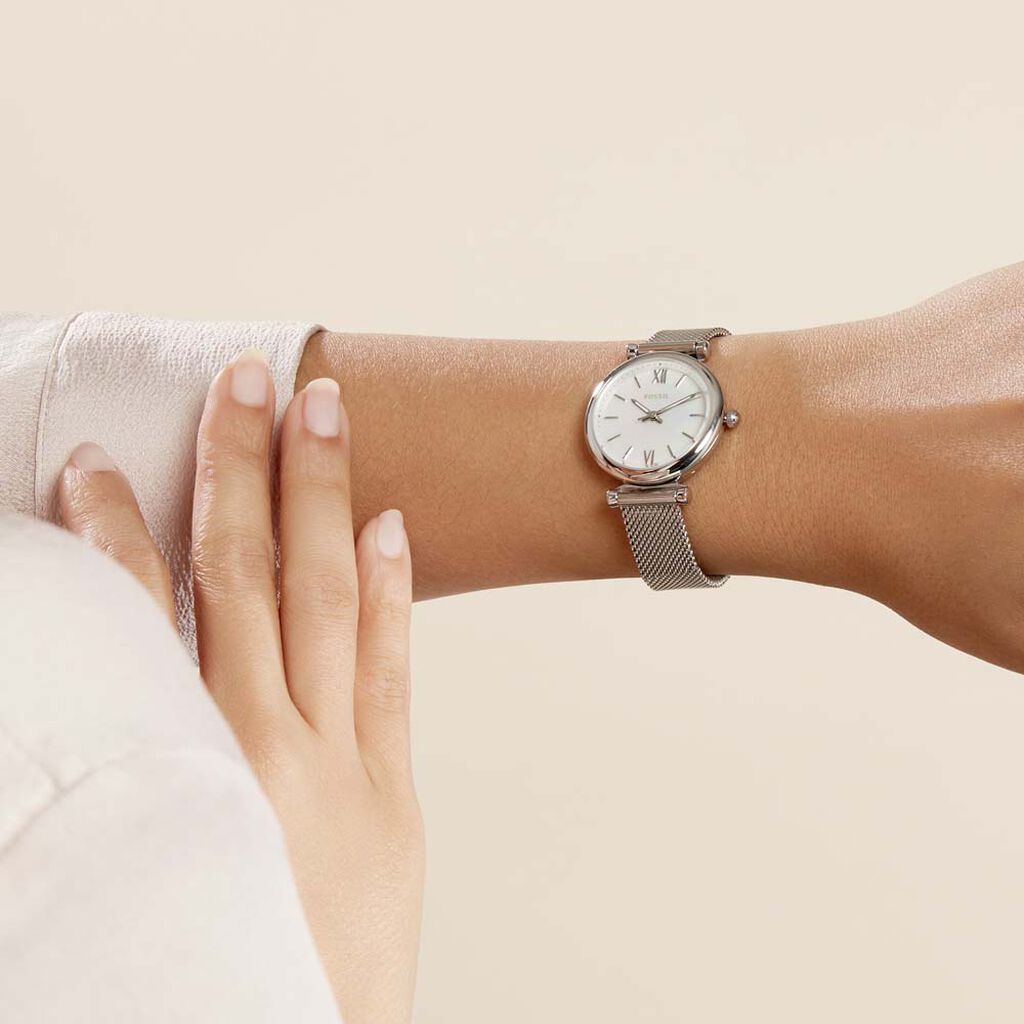 Montre Fossil Carlie Mini Nacre - Montres Femme | Histoire d’Or