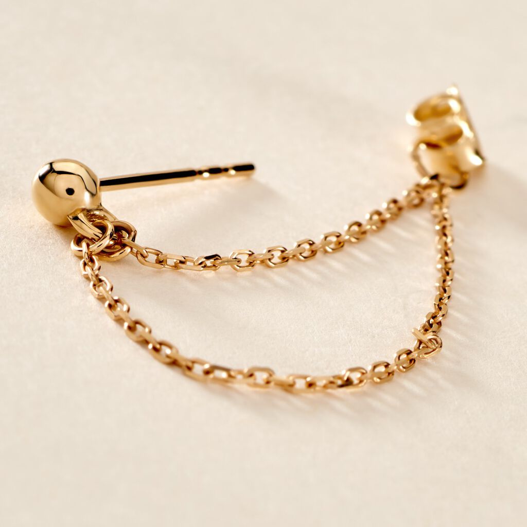 Boucle D'oreille Chander Or Jaune - Ear cuffs Femme | Histoire d&rsquo;Or