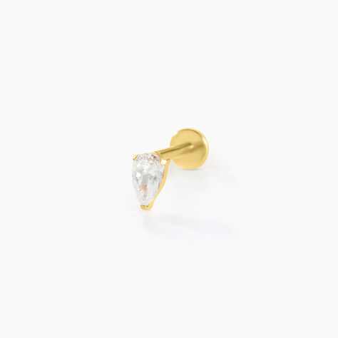 Piercing Stilla Titane Doré Oxyde De Zirconium - Bijoux Femme | Histoire d’Or