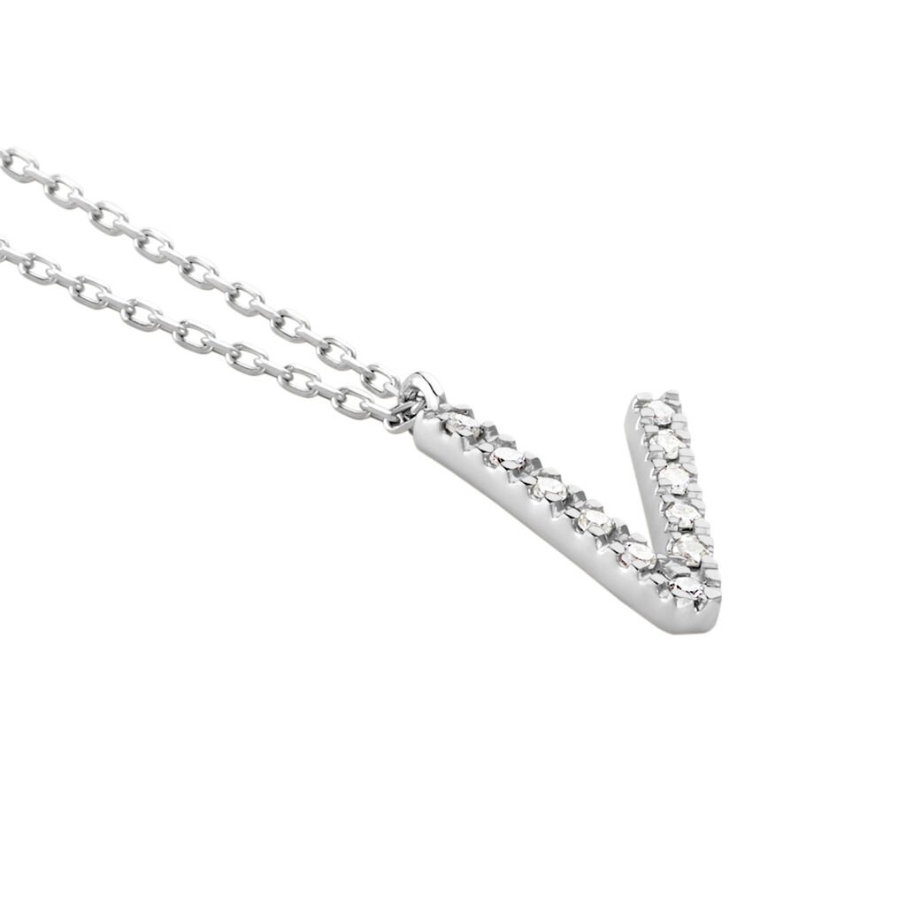 Collier Oran Or Blanc Diamant - Colliers Femme | Histoire d&rsquo;Or