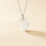 Pendentif Elio O Argent Blanc - Pendentifs Famille | Histoire d&rsquo;Or