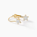 Boucles D'oreilles Chirine Or Jaune - Boucles d'oreilles pendantes Enfant | Histoire d&rsquo;Or