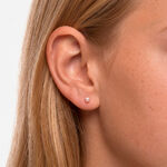 Boucles D'Oreilles Puces Bianca Or Jaune Perle De Culture - Clous d'oreilles Enfant | Histoire d&rsquo;Or