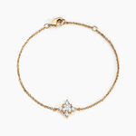 Bracelet Doline Plaqu&eacute; Or Dor&eacute; Oxyde De Zirconium - Bracelets Femme | Histoire d&rsquo;Or