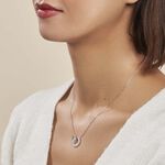 Collier Anjeza Argent Blanc - Colliers fantaisie Femme | Histoire d&rsquo;Or