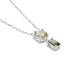 Collier Argent Blanc Brenna Oxydes De Zirconium - Colliers fantaisie Femme | Histoire d&rsquo;Or