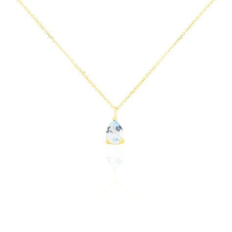 Collier Goutte Or Jaune Topaze - Colliers Femme | Histoire d’Or