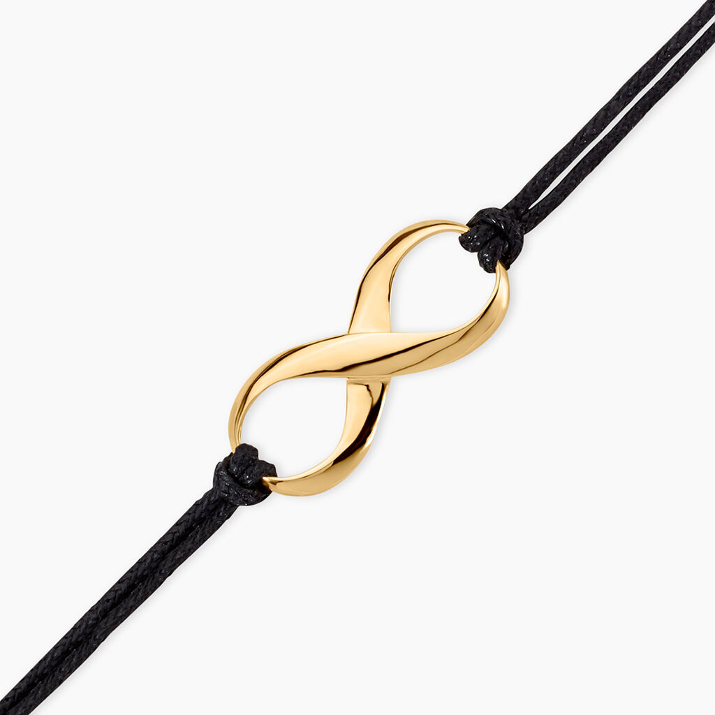 Bracelet Infini Or Jaune - Bracelets cordon Femme | Histoire d&rsquo;Or