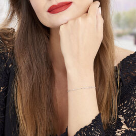 Bracelet Danael Argent Blanc - Bracelets fantaisie Femme | Histoire d’Or