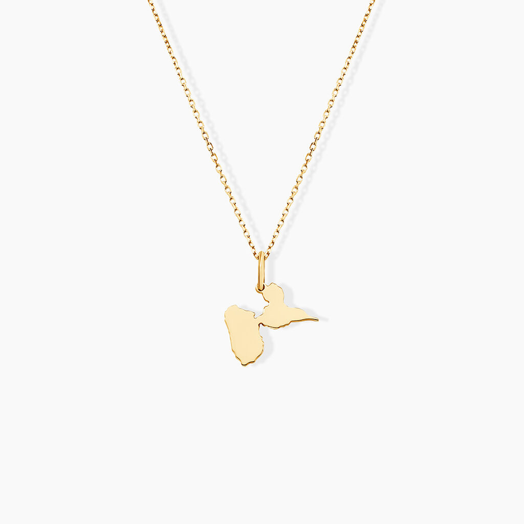 Pendentif Gwadloup Or Jaune - Pendentifs Famille | Histoire d&rsquo;Or