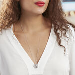 Collier Sautoir Fantine Argent Blanc Oxyde De Zirconium - Sautoirs Femme | Histoire d&rsquo;Or