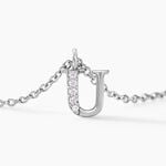 Collier Neruda Argent Blanc Oxyde De Zirconium - Colliers fantaisie Femme | Histoire d&rsquo;Or