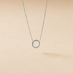 Collier Peytone Argent Blanc - F&ecirc;te des m&egrave;res Femme | Histoire d&rsquo;Or