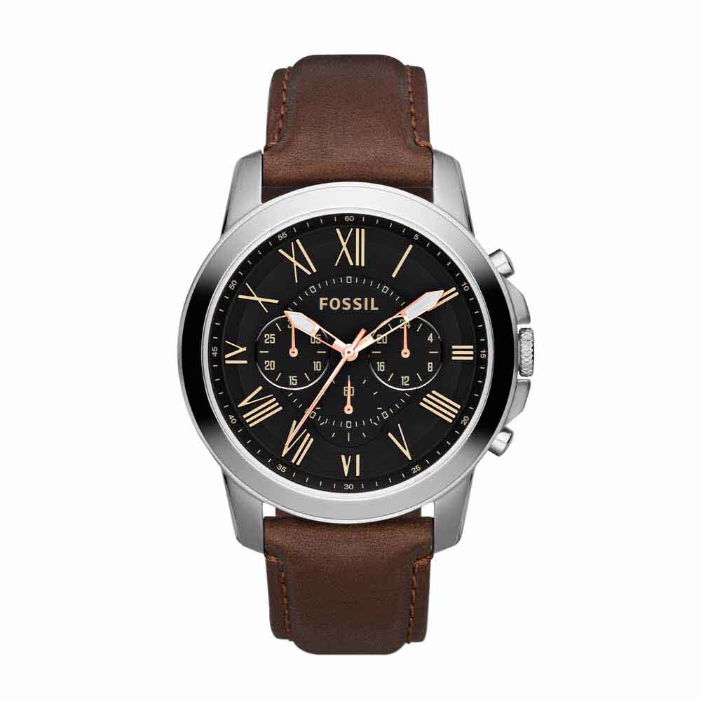 Montres Fossil FS4813IE Acier Boucle Ardillon Blanc Ronde - HIMHB1N9210 •  Histoire d'Or