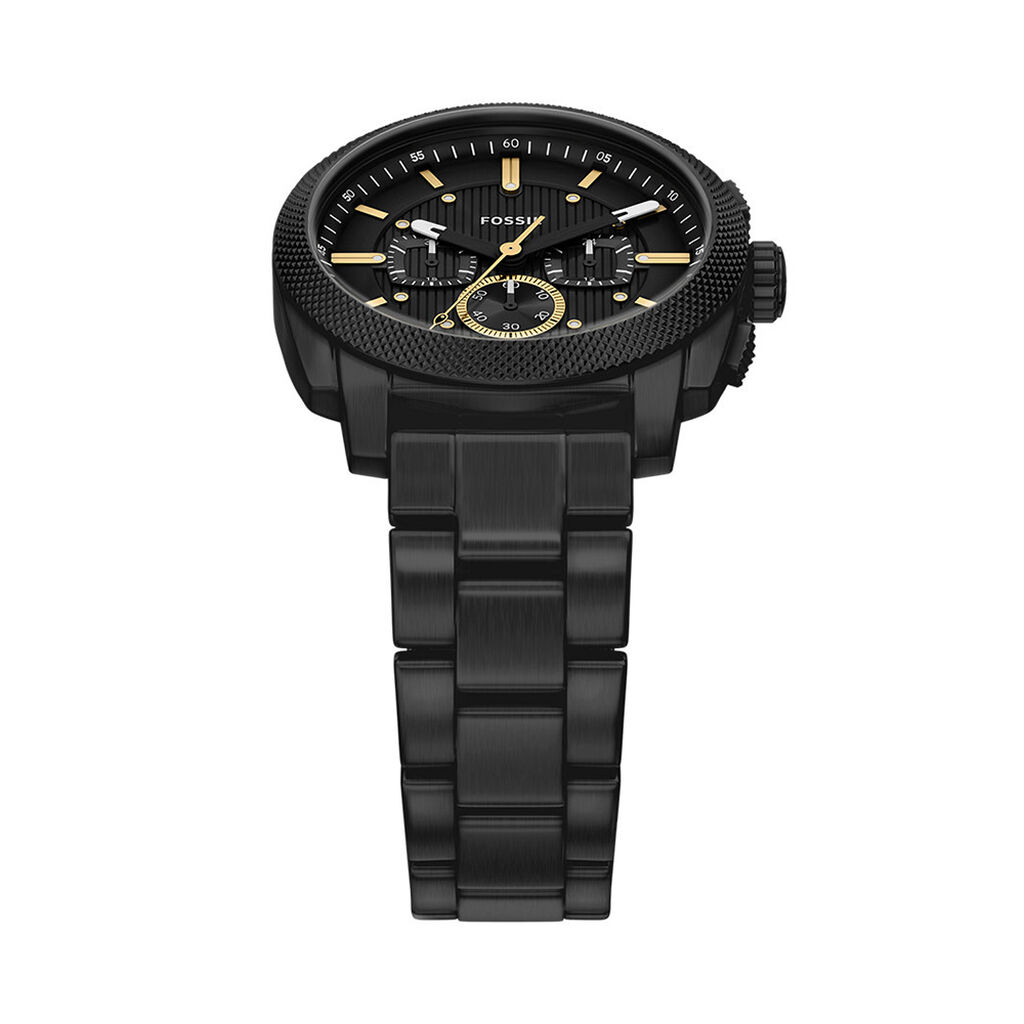Montre Fossil Machine Noir - F&ecirc;te des p&egrave;res Homme | Histoire d&rsquo;Or