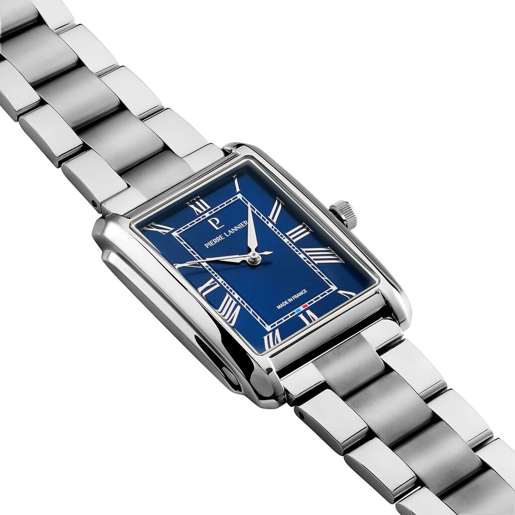 Montre Pierre Lannier Lannier Empire Bleu - Id&eacute;es cadeaux Homme | Histoire d&rsquo;Or