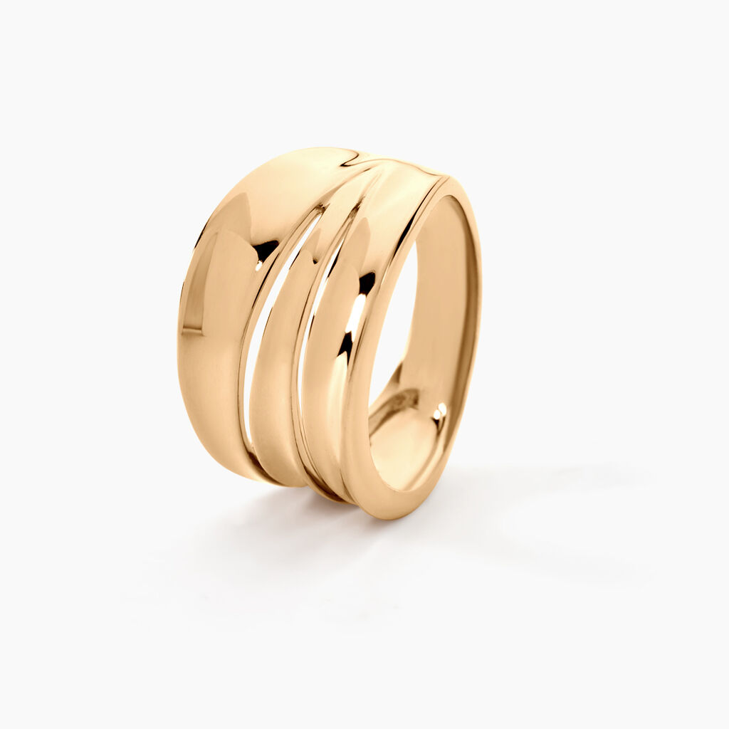 Bague Edwyna Plaqué Or Jaune - Bagues fantaisie Femme | Histoire d’Or
