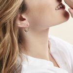 Cr&eacute;oles Ariel Or Bicolore - Boucles d'oreilles cr&eacute;oles Femme | Histoire d&rsquo;Or