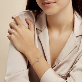 Bracelet Kaelly Argent Blanc - Bracelets fantaisie Femme | Histoire d’Or