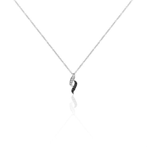 Collier Sylvie Argent Blanc Oxyde De Zirconium - Colliers fantaisie Femme | Histoire d’Or
