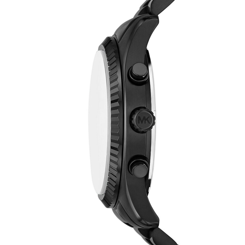 Montre Michael Kors Lexington Noir - Id&eacute;es cadeaux Homme | Histoire d&rsquo;Or