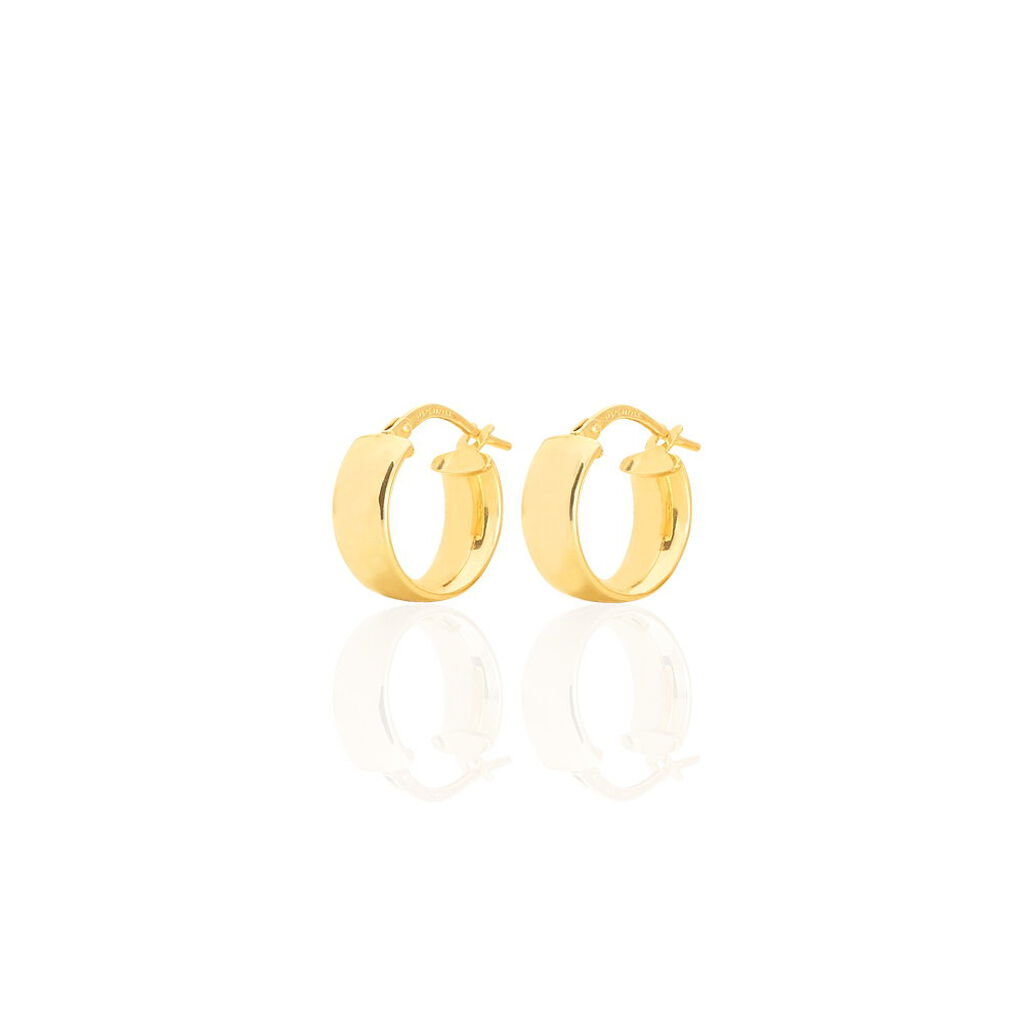 Créoles Terezia Or Jaune - Boucles d'oreilles créoles Femme | Histoire d’Or