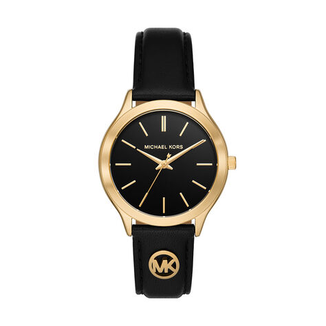 Montre Michael Kors Slim Runway Noir - Nouveautés Femme | Histoire d’Or