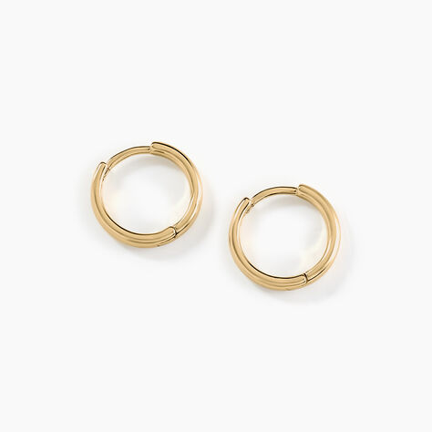 Cr&eacute;oles Plaqu&eacute; Or Eva - Boucles d'oreilles cr&eacute;oles Femme | Histoire d&rsquo;Or