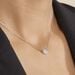 Collier Swanny Argent Blanc Oxyde De Zirconium - Colliers fantaisie Femme | Histoire d’Or
