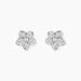 Boucles D'Oreilles Puces Sephine Argent Blanc Oxyde De Zirconium - Boucles d'oreilles fantaisie Femme | Histoire d&rsquo;Or