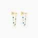 Boucles D'oreilles Pendantes Or Jaune Asteria - Boucles d'oreilles pendantes Femme | Histoire d’Or