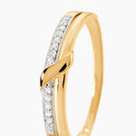 Bague Daynis Or Jaune Diamant - Bagues avec pierre Femme | Histoire d&rsquo;Or