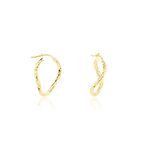 Cr&eacute;oles Carlyle Or Jaune - Boucles d'oreilles cr&eacute;oles Femme | Histoire d&rsquo;Or