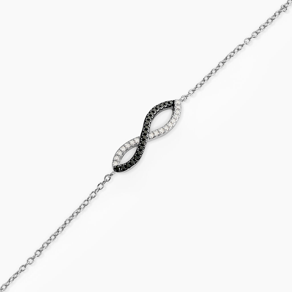 Bracelet Prudentia Argent Blanc Oxyde De Zirconium - Bracelets Femme | Histoire d’Or