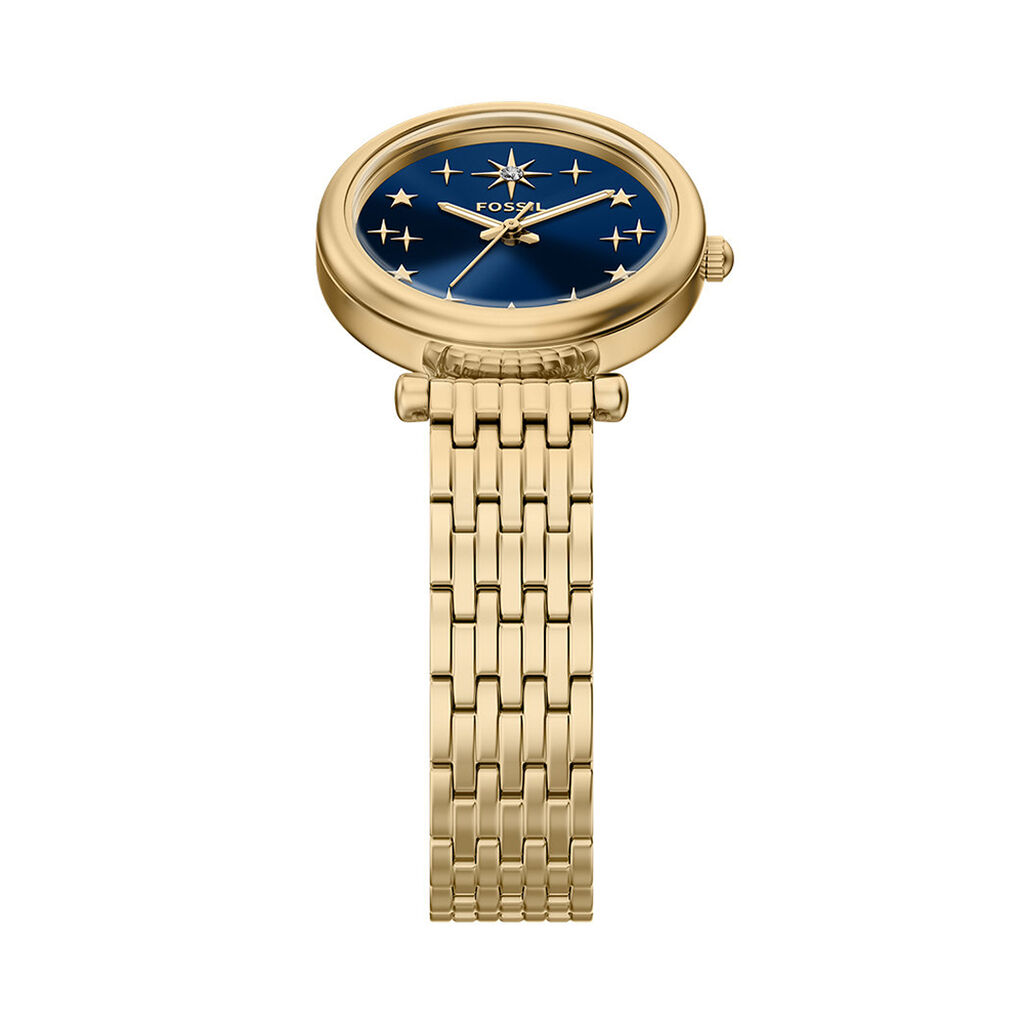 Montre Fossil Carlie Mini Bleu - Montres Femme | Histoire d&rsquo;Or