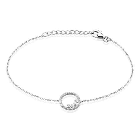 Bracelet Argent Ursine Oxydes De Zirconium - Bracelets Femme | Histoire d’Or