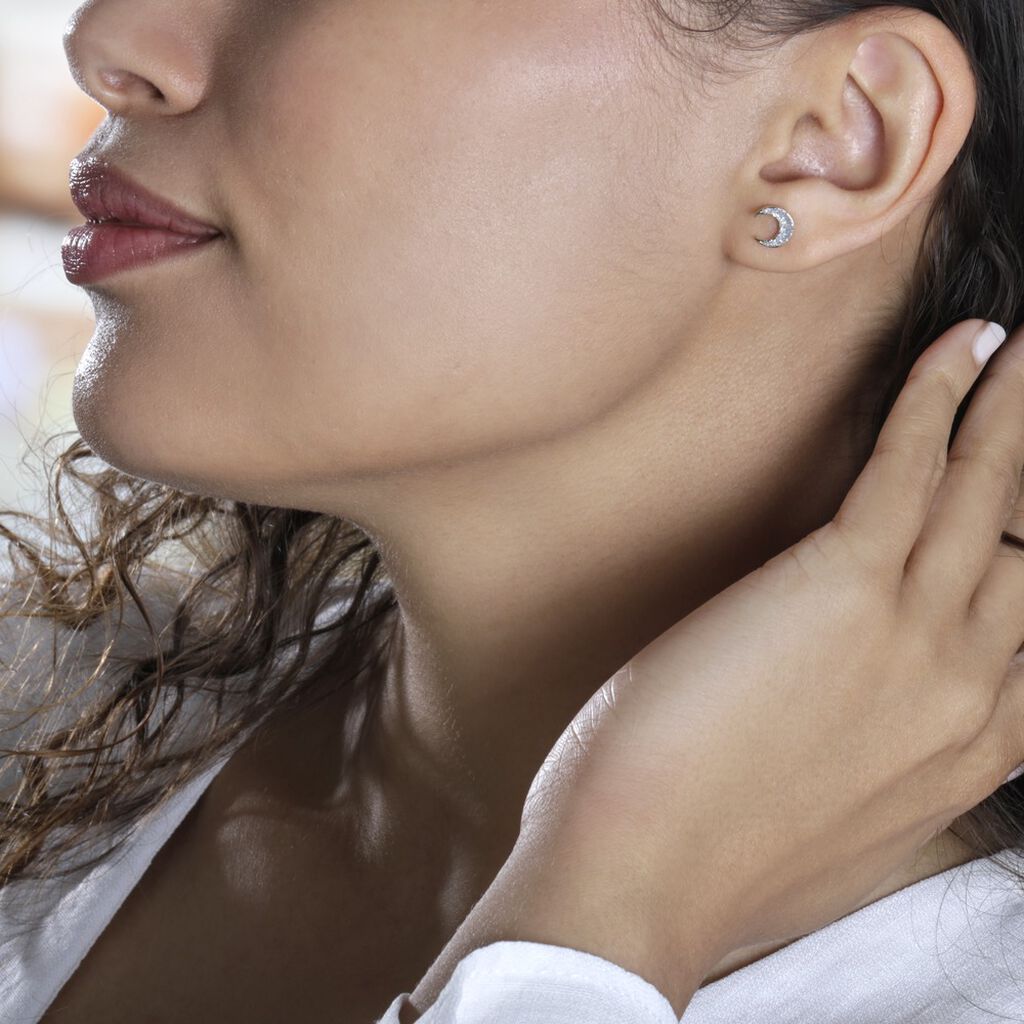 Boucles D'oreilles Pendantes Celma Or Jaune - Boucles d'oreilles pendantes Femme | Histoire d’Or