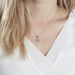 Collier Chimere Argent Blanc Oxyde De Zirconium - Colliers fantaisie Femme | Histoire d’Or