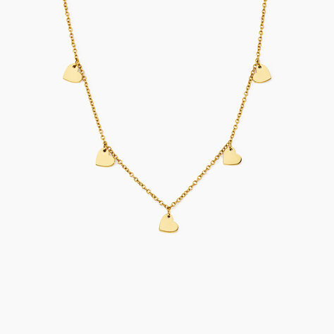 Collier Querida Pampilles Acier Jaune - Colliers fantaisie Femme | Histoire d&rsquo;Or