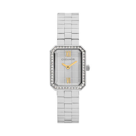 Montre Codhor Lucy Argent&eacute; - F&ecirc;te des m&egrave;res Femme | Histoire d&rsquo;Or