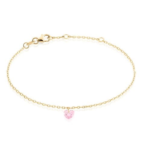 Bracelet Crush Plaqué Or Jaune Oxyde De Zirconium - Bracelets Femme | Histoire d’Or