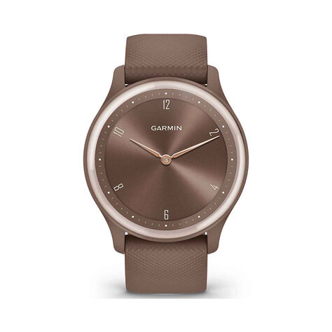 Montre Garmin Vivomove Sport Chocolat - Montres connectées Femme | Histoire d’Or