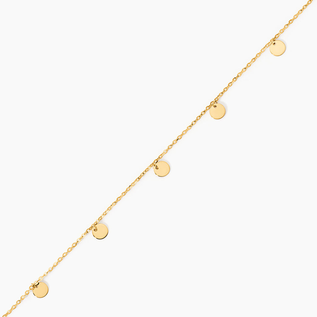 Chaine De Cheville Or Jaune Eleonora - Cha&icirc;nes de cheville Femme | Histoire d&rsquo;Or