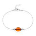 Bracelet Argent Blanc Safaa Ambre - Bracelets Femme | Histoire d’Or
