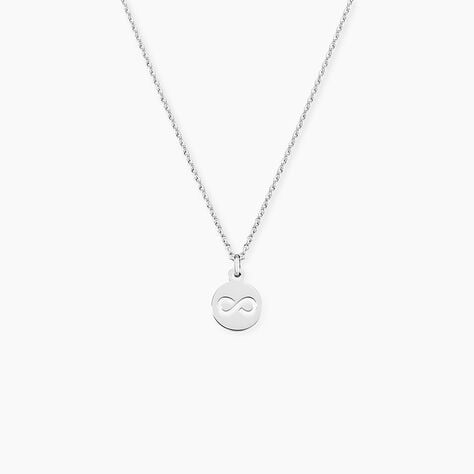 Collier Shereen Argent Blanc - Colliers fantaisie Femme | Histoire d&rsquo;Or