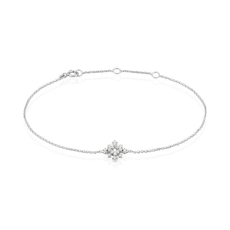 Bracelet Anea Or Blanc Diamant - Bracelets Femme | Histoire d&rsquo;Or
