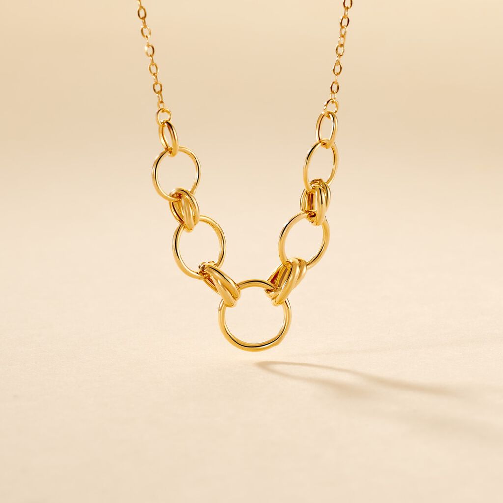Collier Hersh Or Jaune - Colliers Femme | Histoire d&rsquo;Or