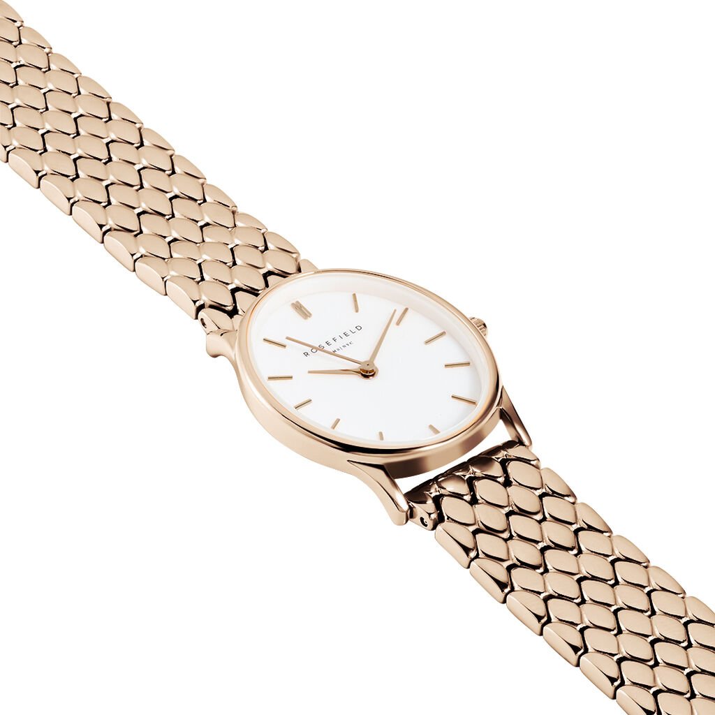 Montre Rosefield Oval Blanc - Montres Femme | Histoire d’Or