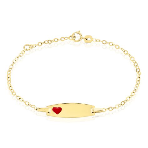 Bracelet Identité Gaspardine Maille Forçat Or Jaune - Bracelets Communion Enfant | Histoire d’Or